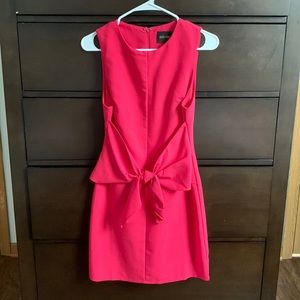 Hot Pink Dress with Bow
